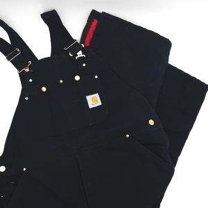 Carhartt UR02 -  40X30 - Duck Bib Overall - Quilt Lined - USA Made